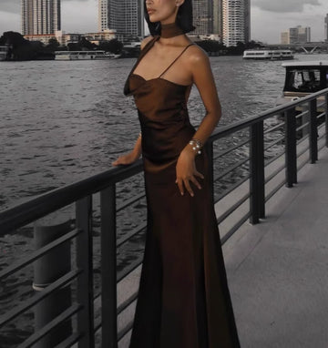 Satin Bodycon Dress