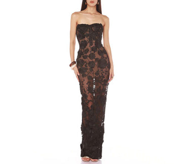 Vacation Sexy Strapless Dress Pure Desire