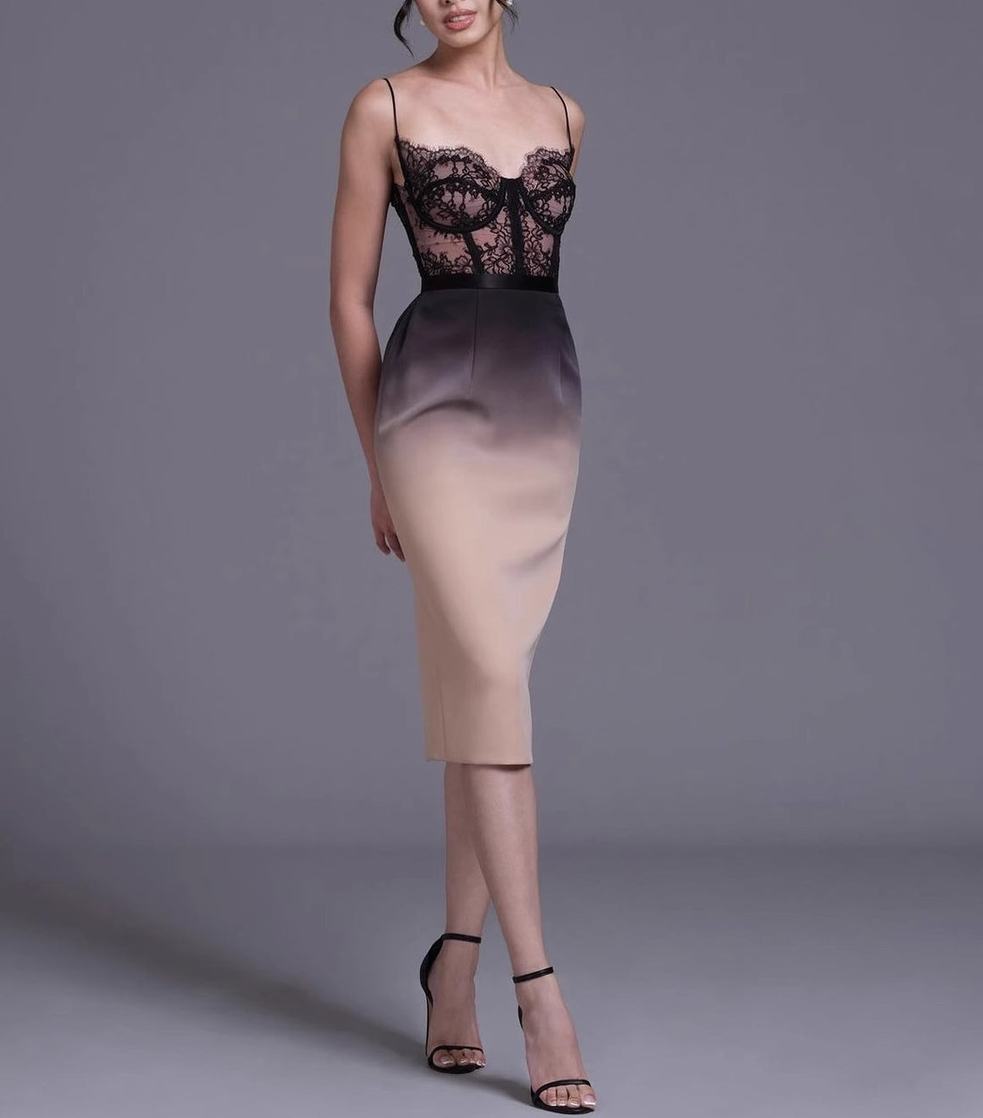 Thai French Style Lace Base Layer Camisole Niche Lace Bra Cup Fishbone Camisole for Women