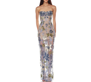 elegant Fishbone Party Dress